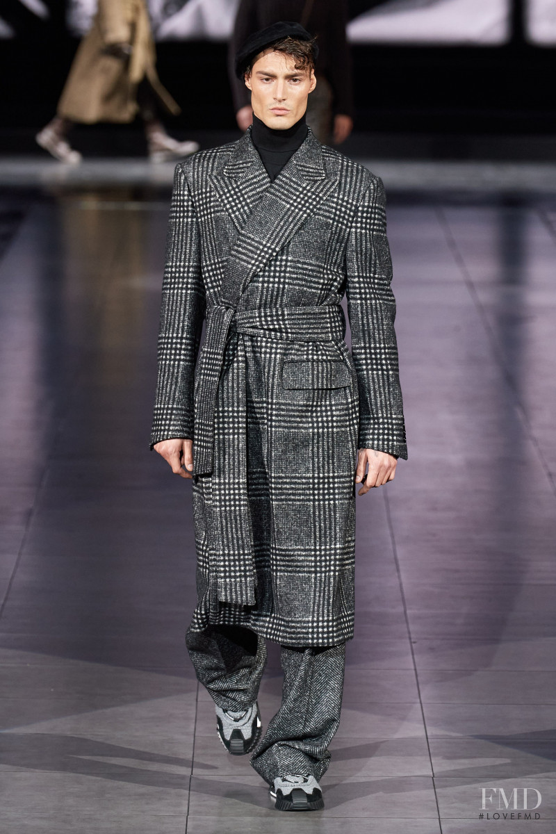 Mario Brugioni featured in  the Dolce & Gabbana fashion show for Autumn/Winter 2020