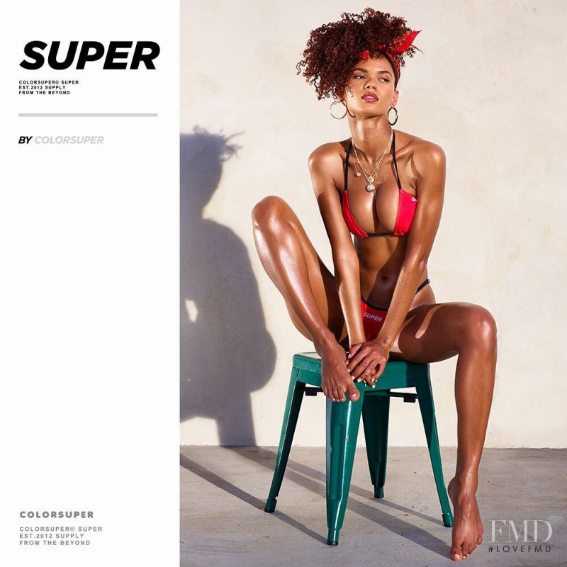 Juliana Nalu featured in  the Colorsuper lookbook for Spring/Summer 2022