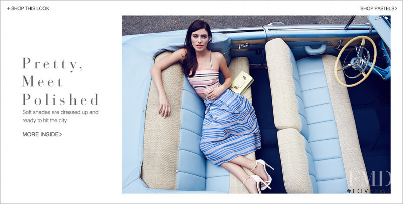 Alejandra Guilmant featured in  the Shopbop Polished Pastels lookbook for Summer 2014