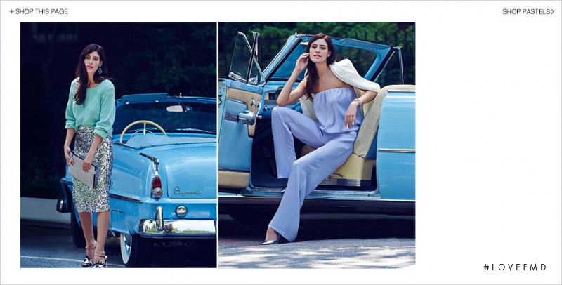 Alejandra Guilmant featured in  the Shopbop Polished Pastels lookbook for Summer 2014