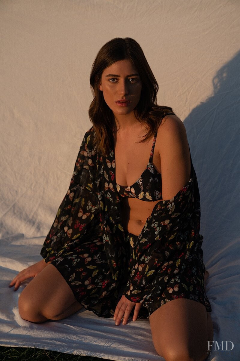 Alejandra Guilmant featured in  the Monarch Reign lookbook for Spring/Summer 2021