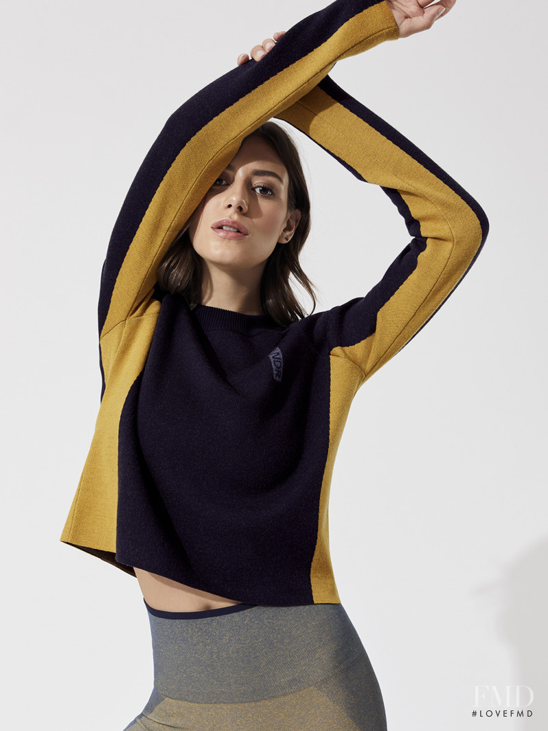 Alejandra Guilmant featured in  the Carbon38 catalogue for Pre-Spring 2019