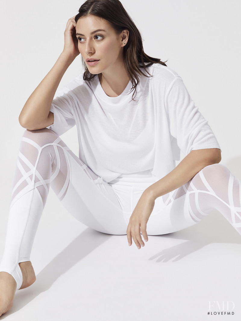 Alejandra Guilmant featured in  the Carbon38 catalogue for Pre-Spring 2019