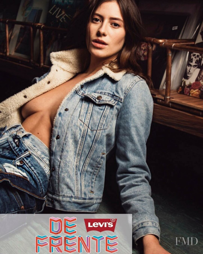 Alejandra Guilmant featured in  the Levi’s advertisement for Spring/Summer 2019