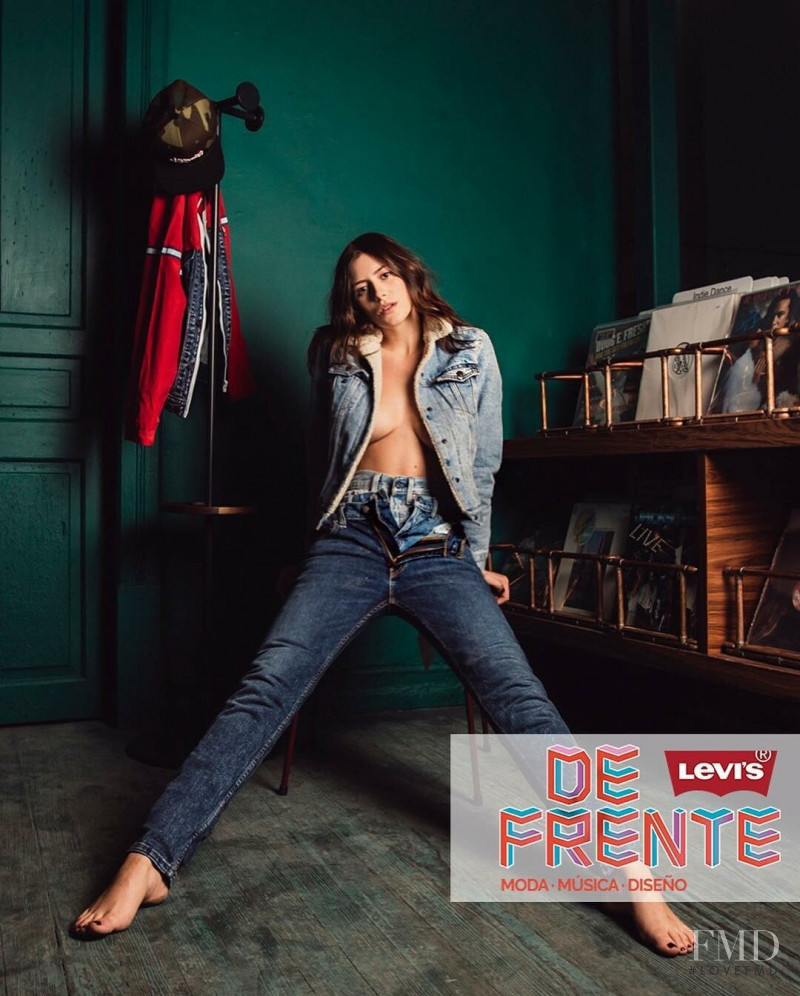 Alejandra Guilmant featured in  the Levi’s advertisement for Spring/Summer 2019