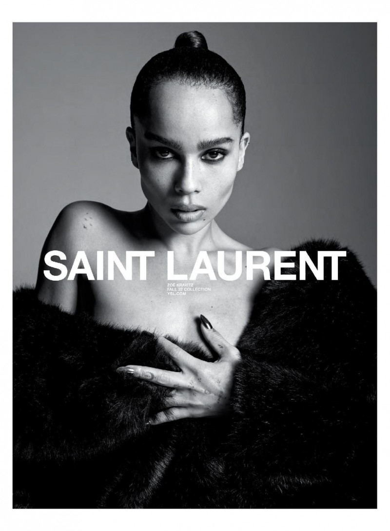 Saint Laurent advertisement for Fall 2022