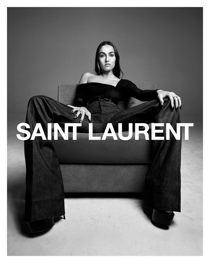 Saint Laurent advertisement for Fall 2022
