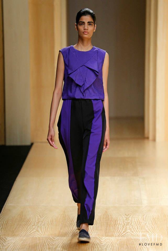 Bhumika Arora featured in  the Juanma By El Cuco fashion show for Spring/Summer 2015