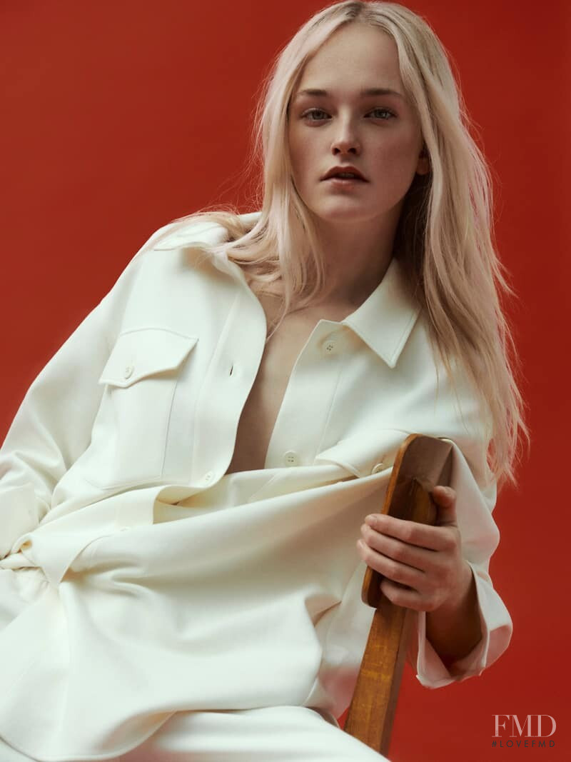 Jean Campbell featured in  the Massimo Dutti In the mood for love  advertisement for Spring/Summer 2021