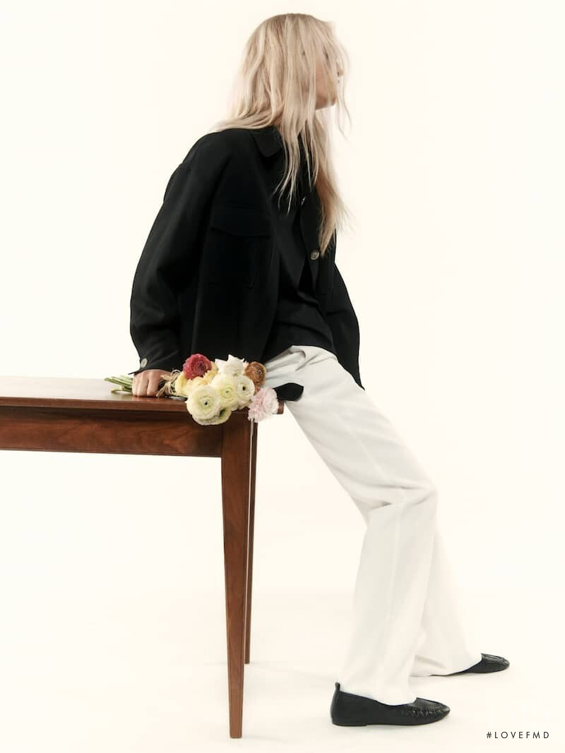 Jean Campbell featured in  the Massimo Dutti In the mood for love  advertisement for Spring/Summer 2021