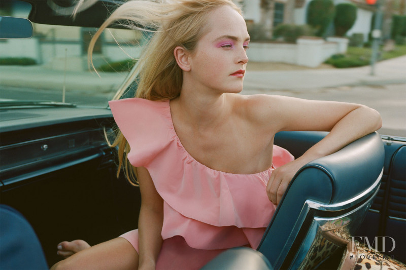 Jean Campbell featured in  the Zara advertisement for Summer 2019