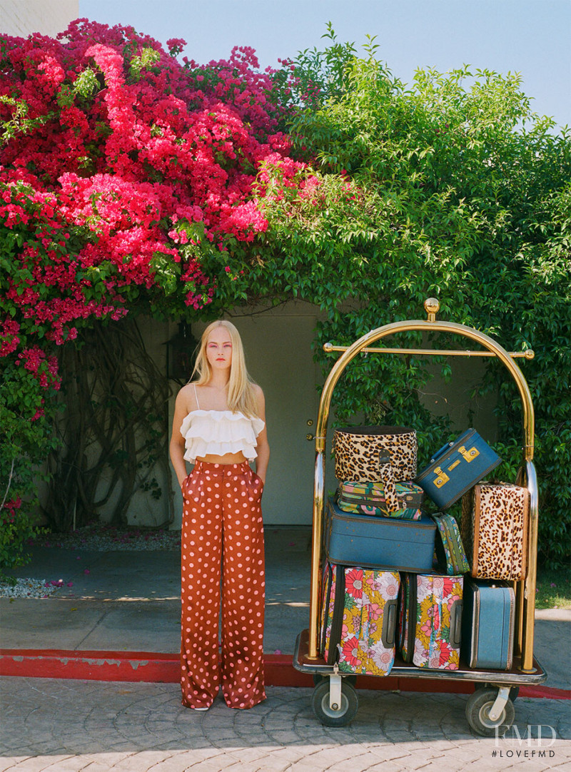 Jean Campbell featured in  the Zara advertisement for Summer 2019