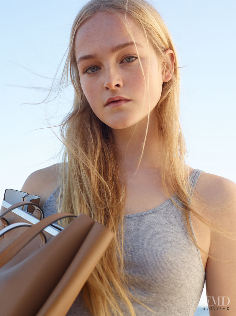 Jean Campbell featured in  the Zara Join Life advertisement for Spring/Summer 2017