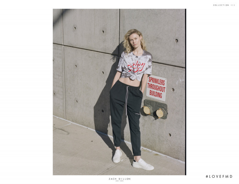 Anna Kedzior featured in  the Zach Dillon lookbook for Summer 2022