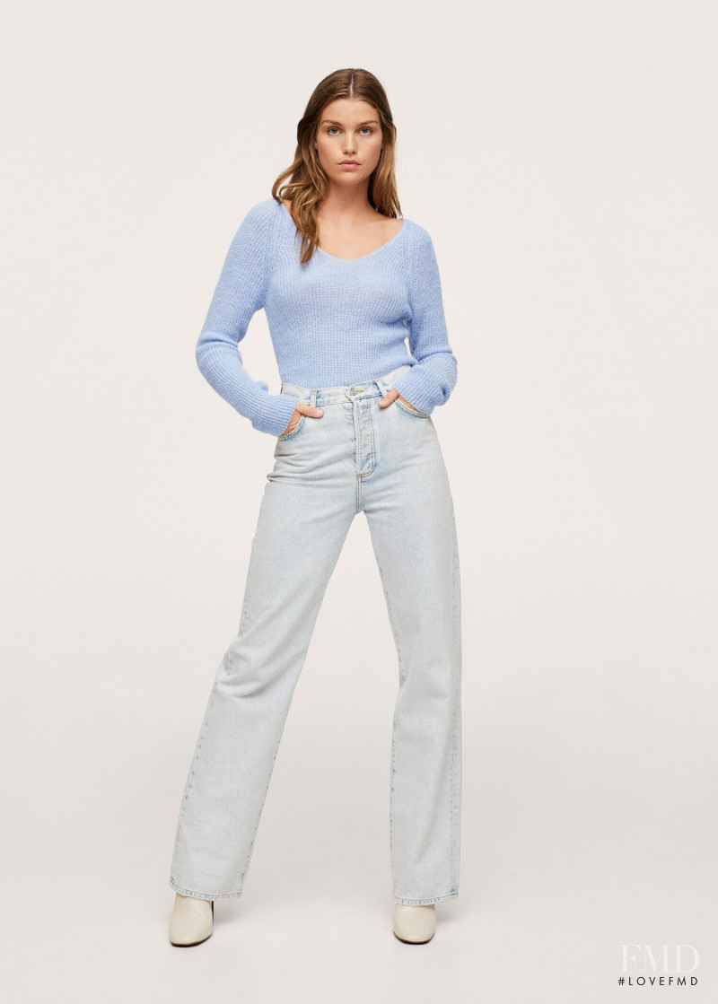 Luna Bijl featured in  the Mango catalogue for Spring/Summer 2022