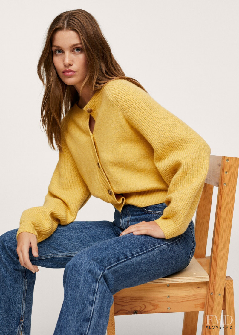 Luna Bijl featured in  the Mango catalogue for Spring/Summer 2022