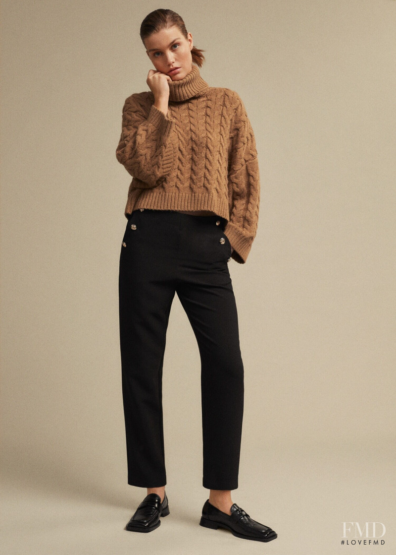 Luna Bijl featured in  the Mango The Gift Guide lookbook for Winter 2021