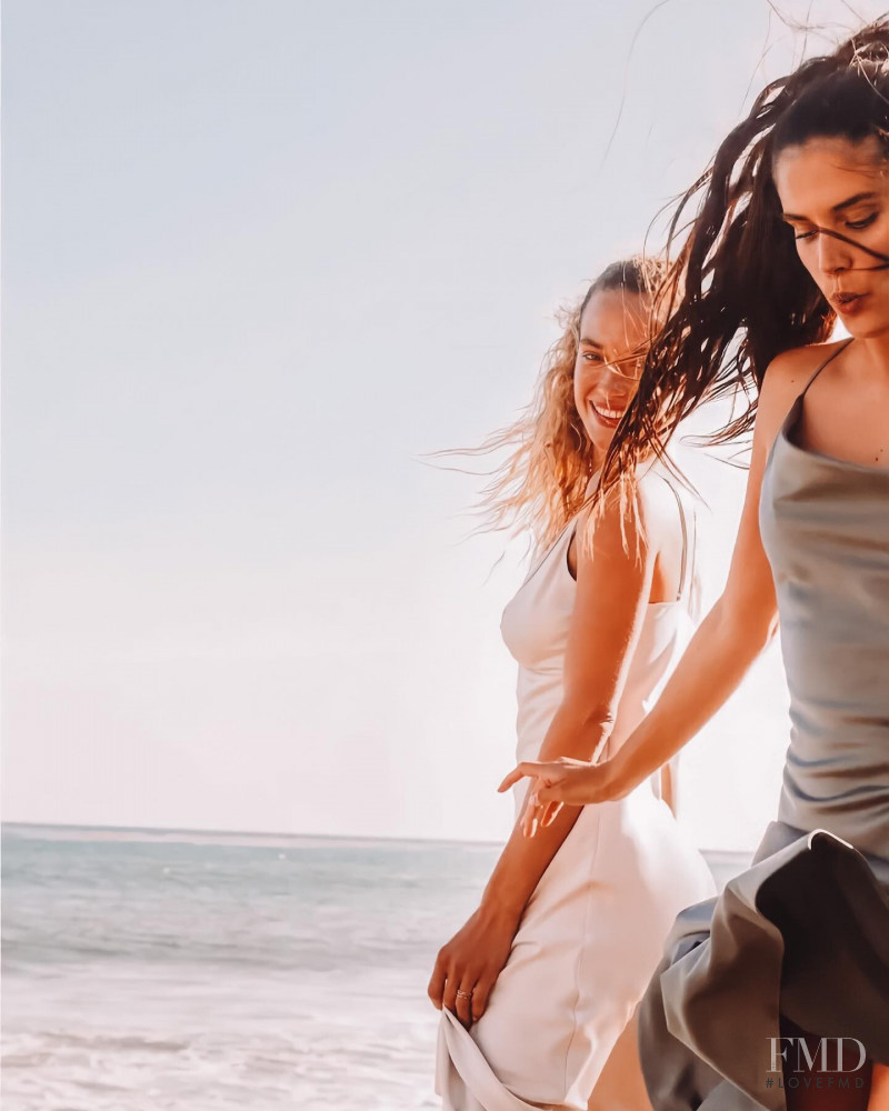 Hannah Ferguson featured in  the Dynamite lookbook for Autumn/Winter 2021