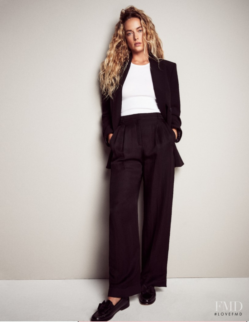 Hannah Ferguson featured in  the Dynamite lookbook for Summer 2021