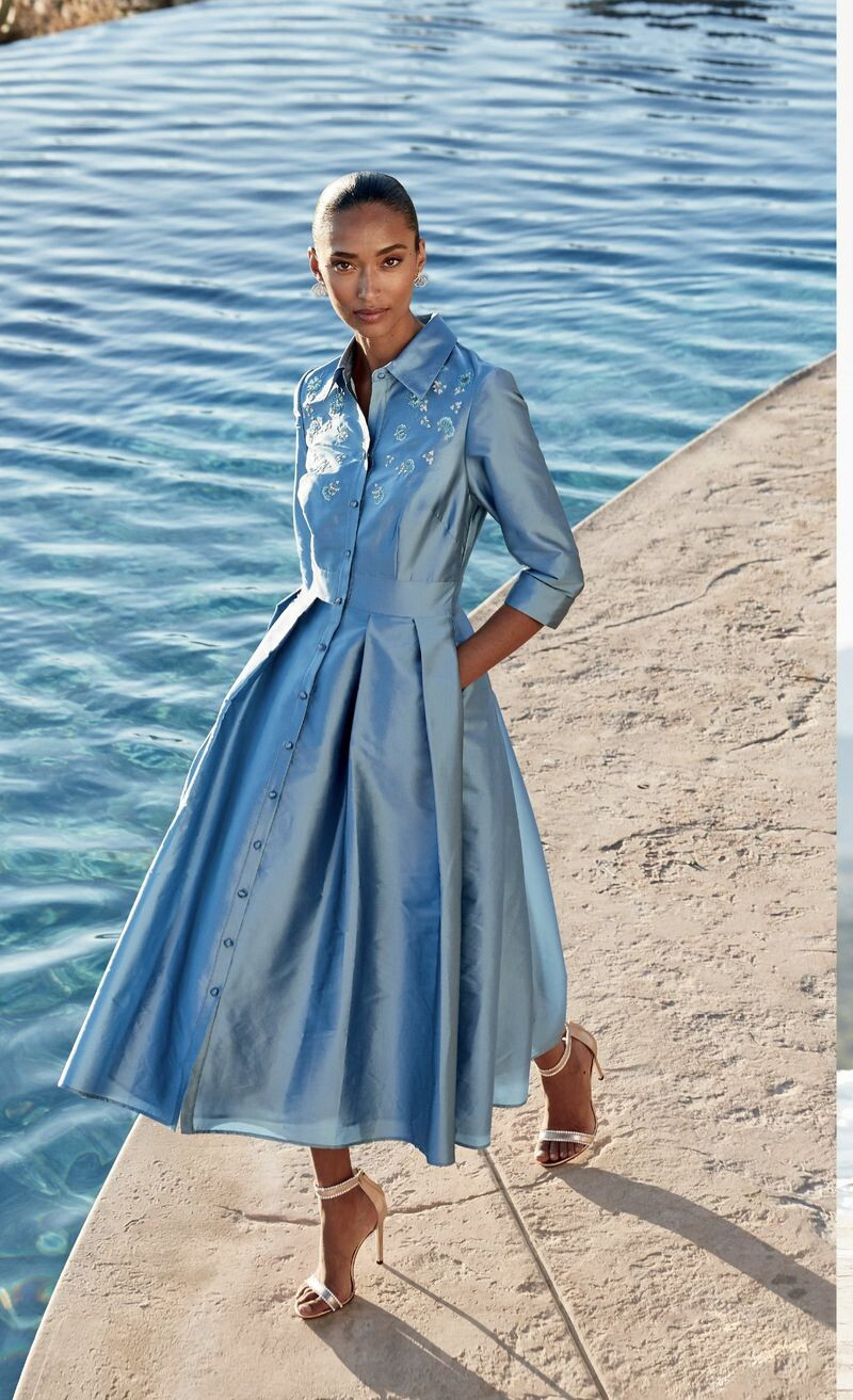 Anais Mali featured in  the Neiman Marcus lookbook for Spring/Summer 2020