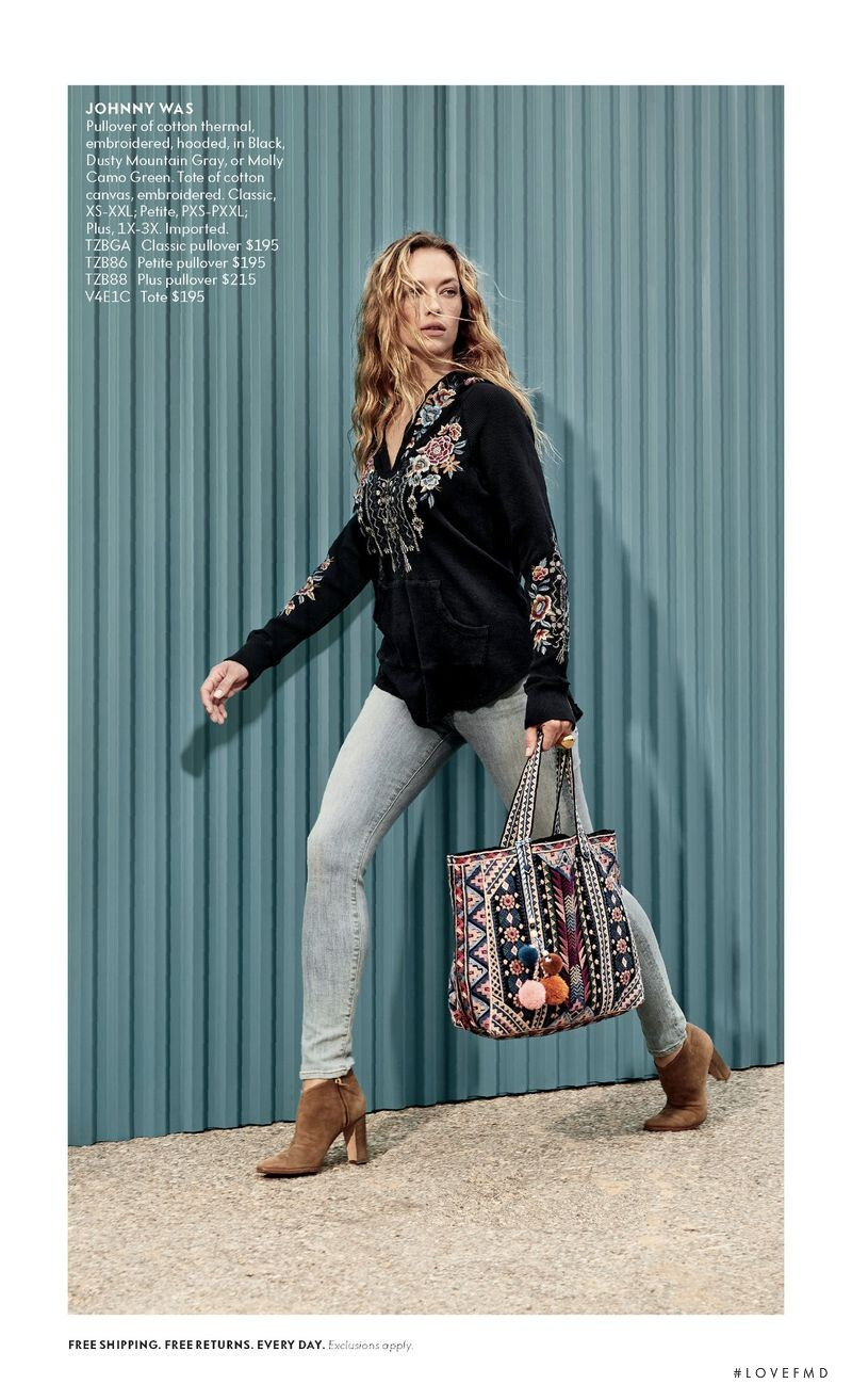 Hannah Ferguson featured in  the Neiman Marcus lookbook for Spring/Summer 2020