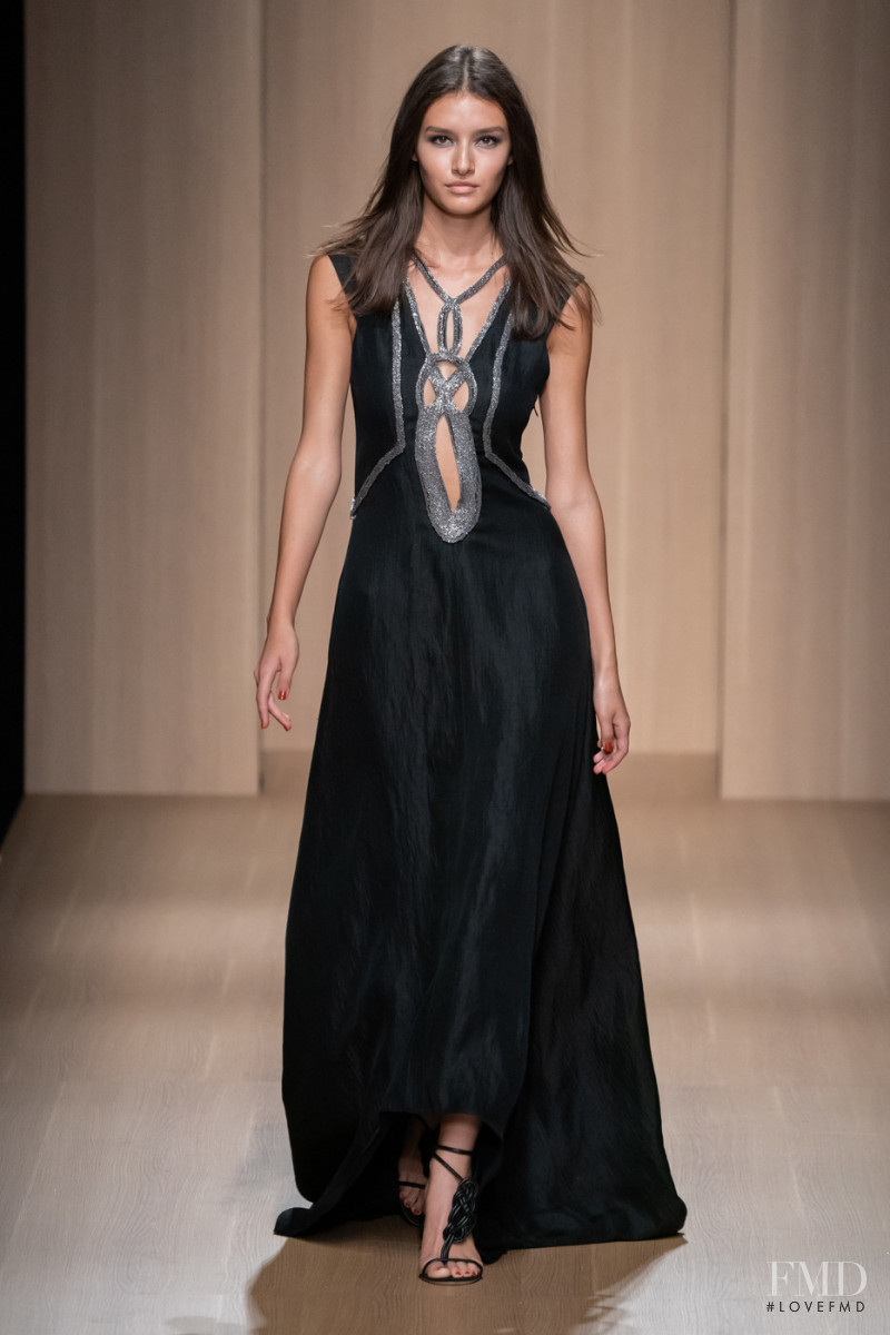 Masha Derevianko featured in  the Genny fashion show for Spring/Summer 2020