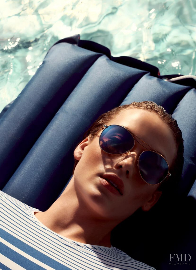 Hannah Ferguson featured in  the Neiman Marcus Future So Bright advertisement for Summer 2019