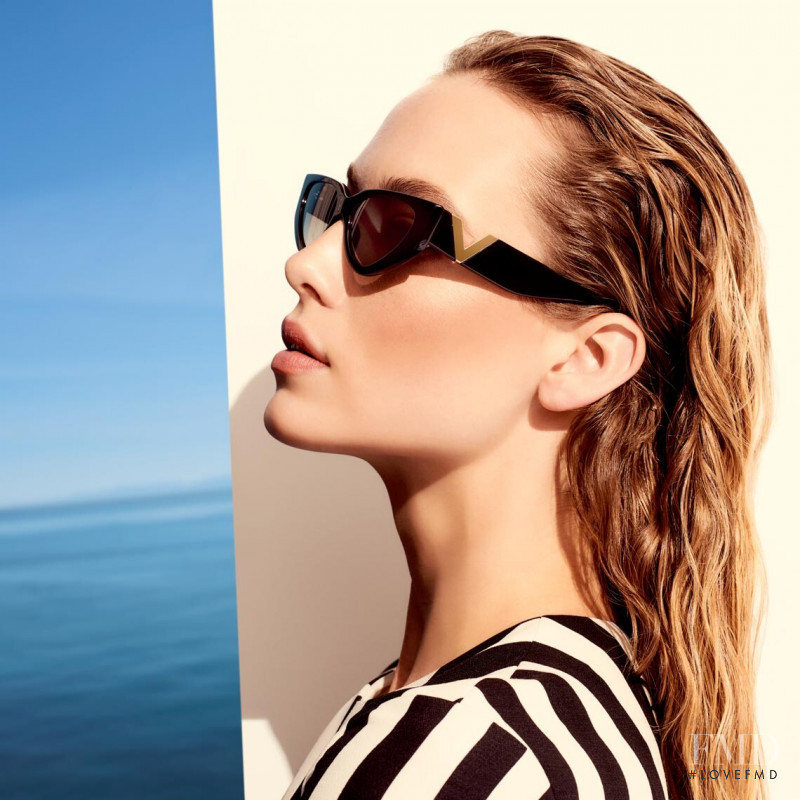 Hannah Ferguson featured in  the Neiman Marcus Future So Bright advertisement for Summer 2019