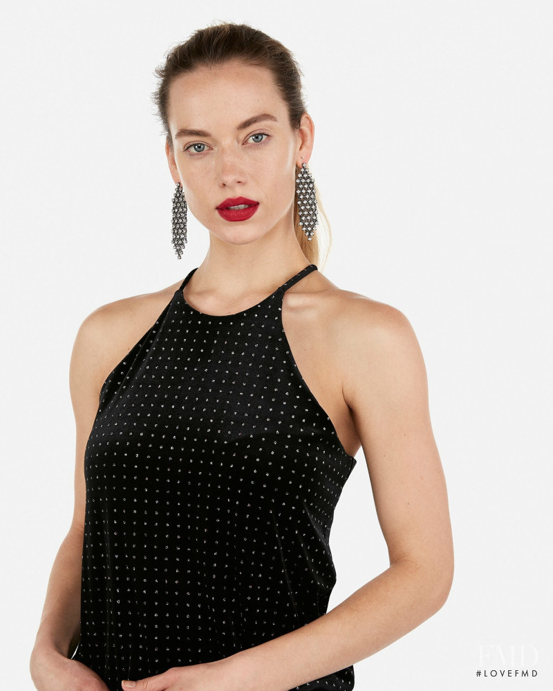 Hannah Ferguson featured in  the Express catalogue for Spring/Summer 2019