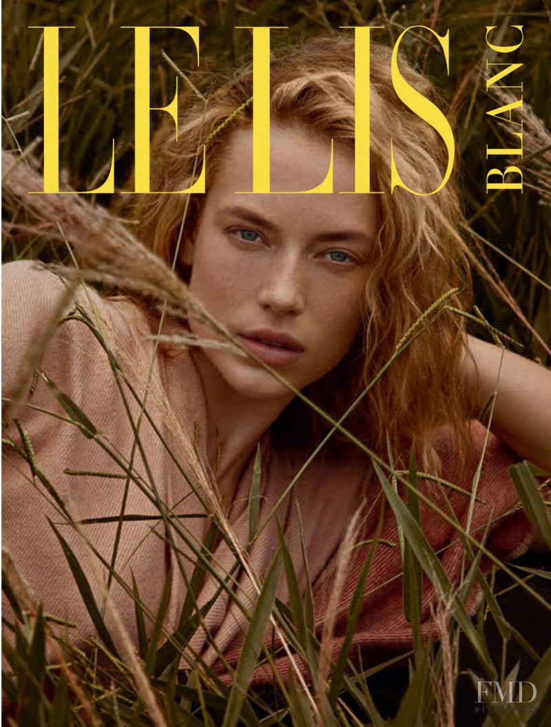 Hannah Ferguson featured in  the Le Lis Blanc catalogue for Spring/Summer 2019