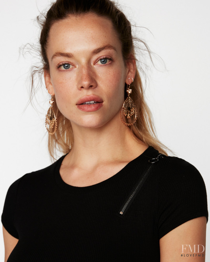 Hannah Ferguson featured in  the Express catalogue for Spring/Summer 2018