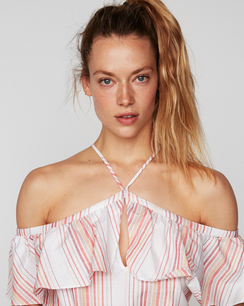 Hannah Ferguson featured in  the Express catalogue for Spring/Summer 2018