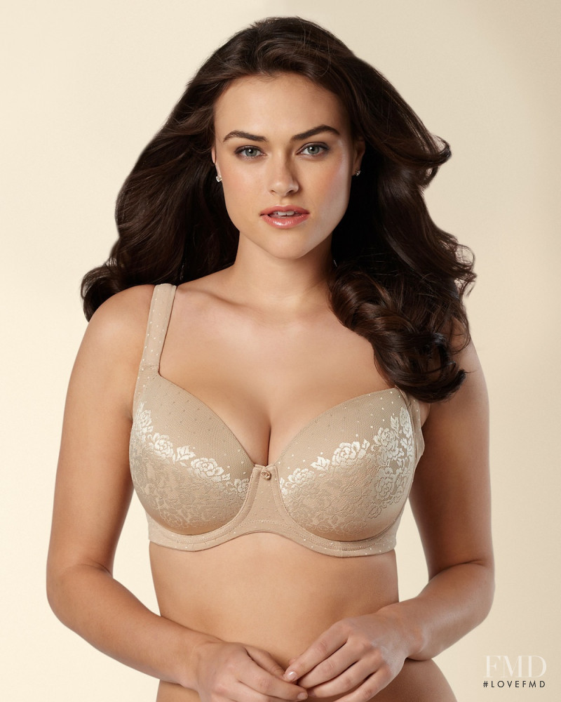 Myla Dalbesio featured in  the Soma Intimates catalogue for Autumn/Winter 2014