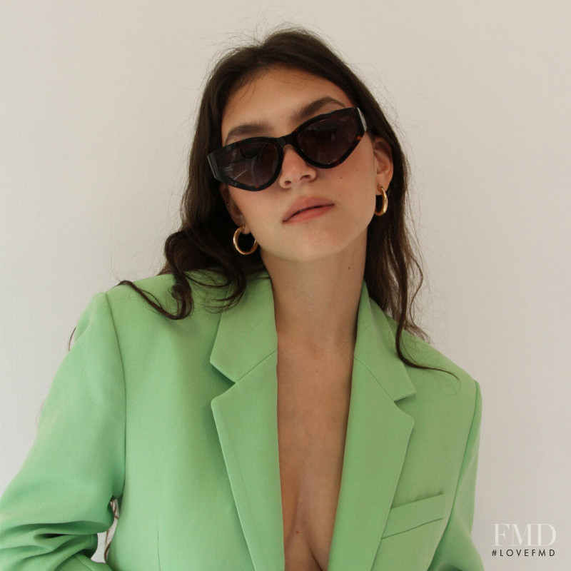 Mia Ortiz featured in  the INDY Sunglasses lookbook for Spring/Summer 2022