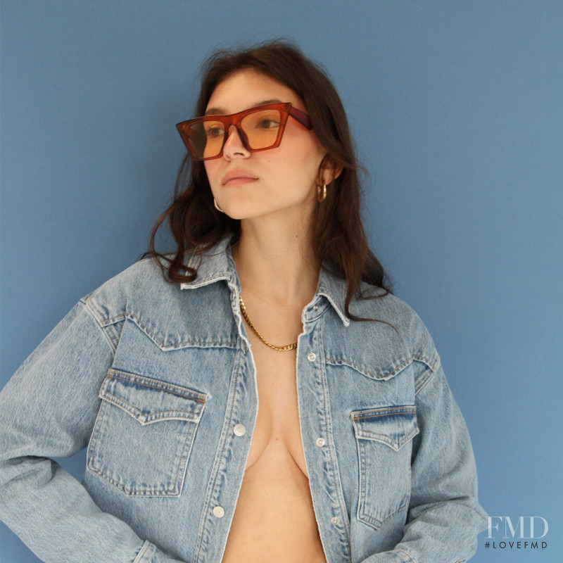 Mia Ortiz featured in  the INDY Sunglasses lookbook for Spring/Summer 2022