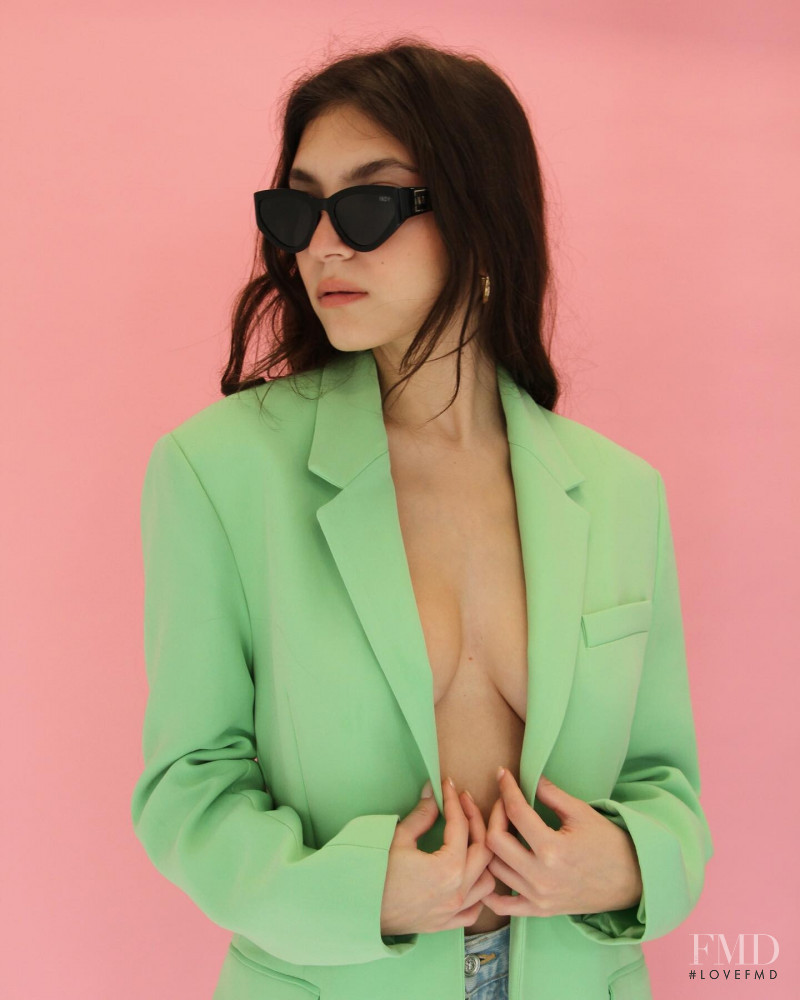 Mia Ortiz featured in  the INDY Sunglasses lookbook for Spring/Summer 2022