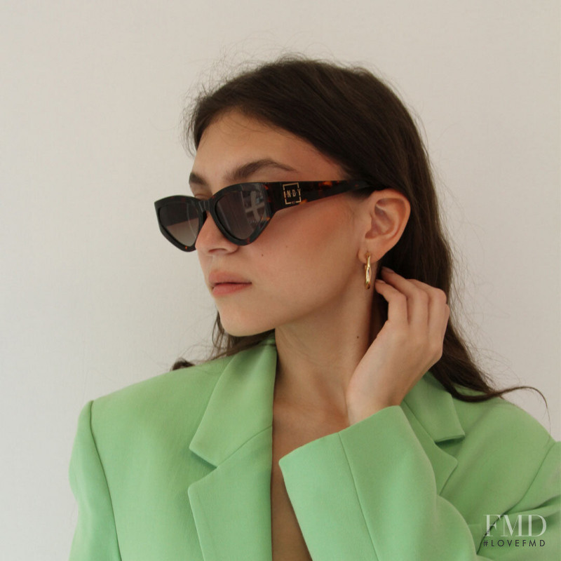 Mia Ortiz featured in  the INDY Sunglasses lookbook for Spring/Summer 2022