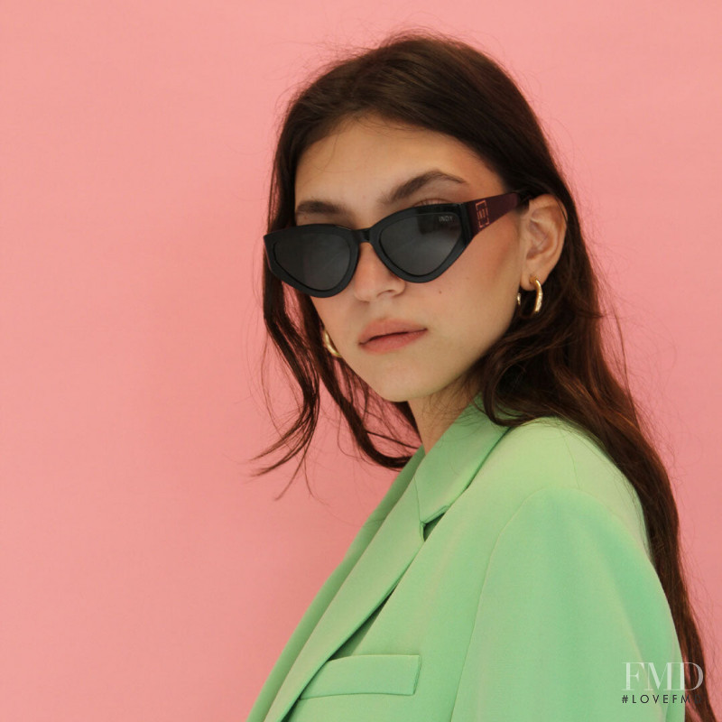 Mia Ortiz featured in  the INDY Sunglasses lookbook for Spring/Summer 2022