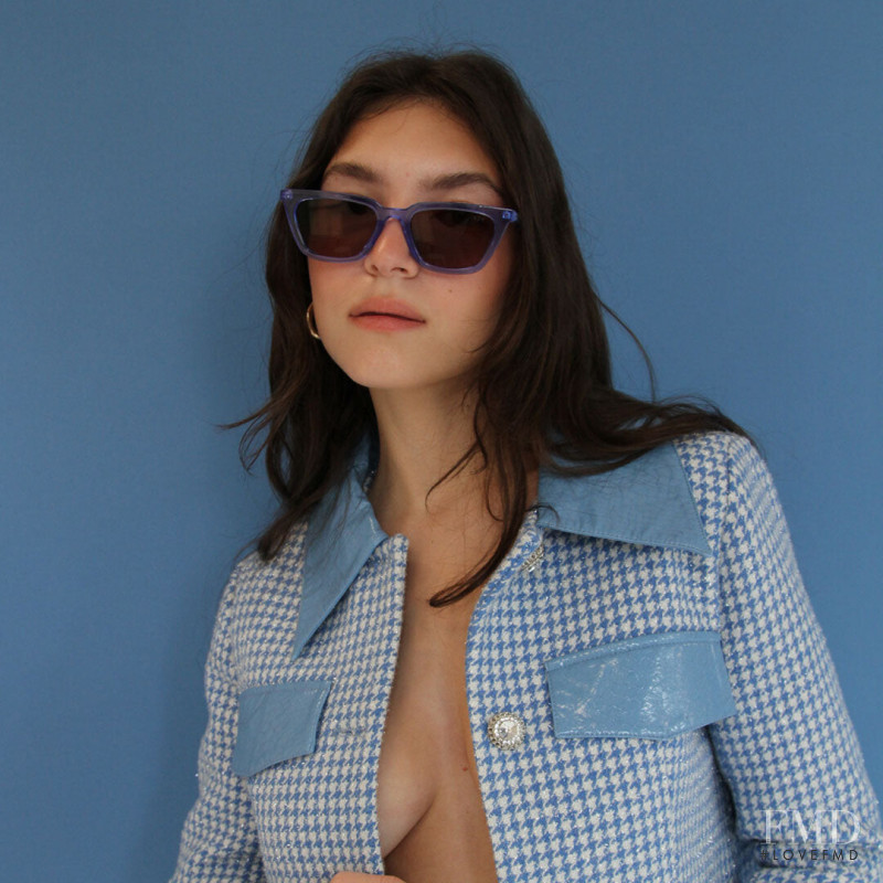 Mia Ortiz featured in  the INDY Sunglasses lookbook for Spring/Summer 2022