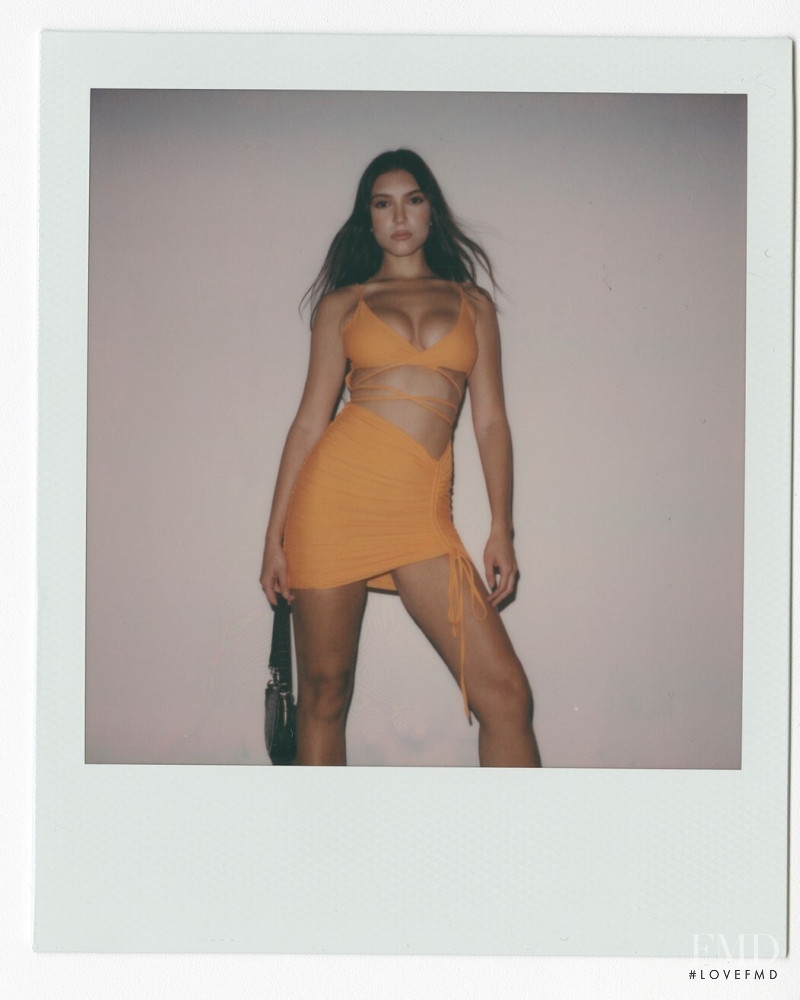 Mia Ortiz featured in  the Tiger Mist catalogue for Spring/Summer 2021