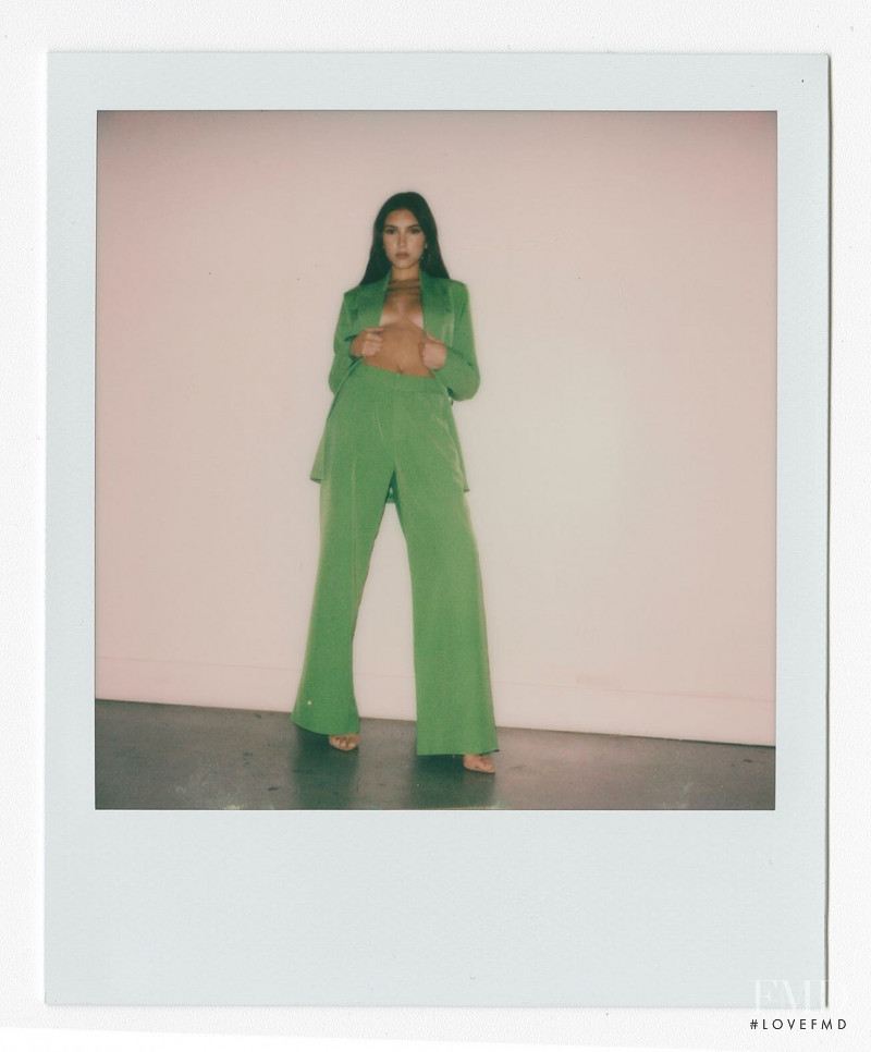 Mia Ortiz featured in  the Tiger Mist catalogue for Spring/Summer 2021