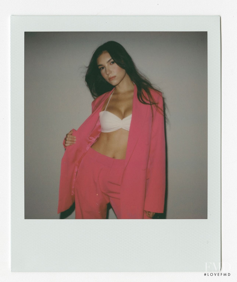 Mia Ortiz featured in  the Tiger Mist catalogue for Spring/Summer 2021