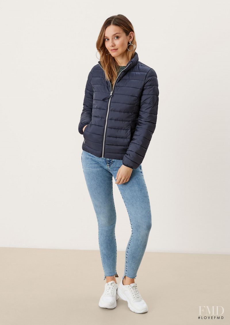 Nicola Cavanis featured in  the s.Oliver catalogue for Spring/Summer 2022
