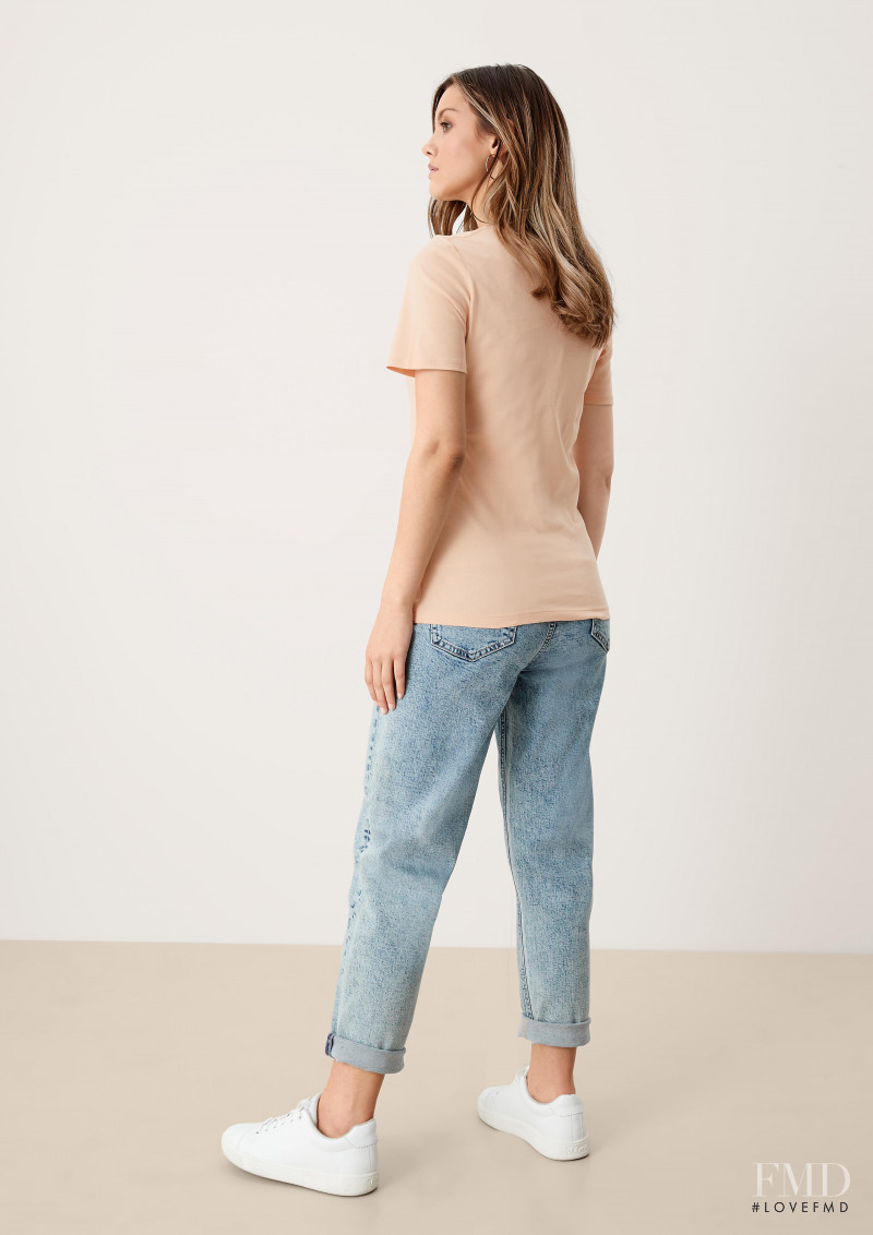 Nicola Cavanis featured in  the s.Oliver catalogue for Spring/Summer 2022