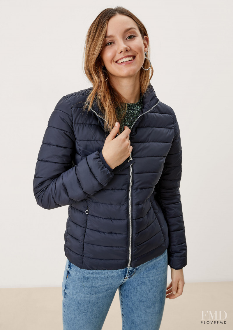 Nicola Cavanis featured in  the s.Oliver catalogue for Spring/Summer 2022