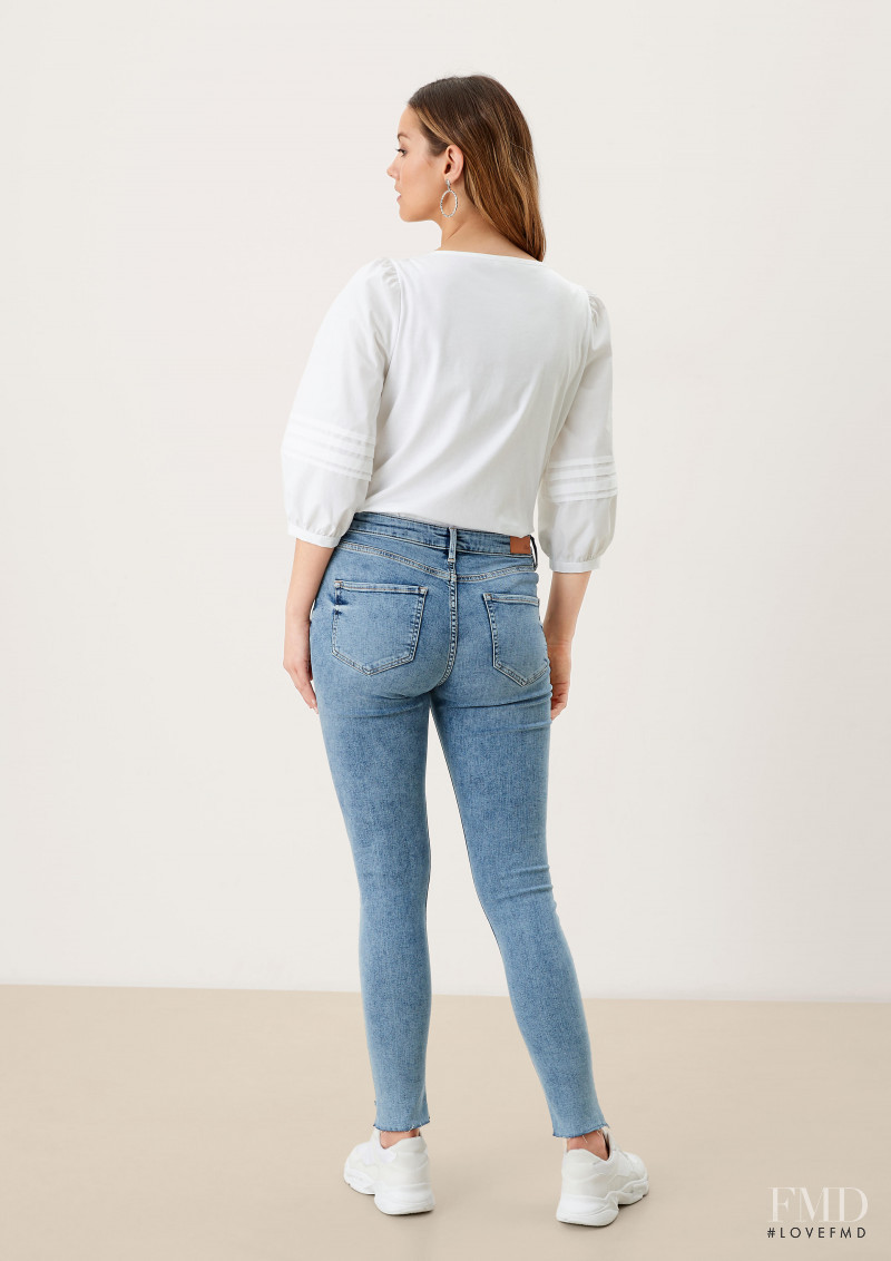 Nicola Cavanis featured in  the s.Oliver catalogue for Spring/Summer 2022