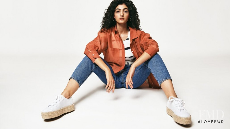 Soulin Omar featured in  the Levi’s Germany\'s next topmodel advertisement for Summer 2021
