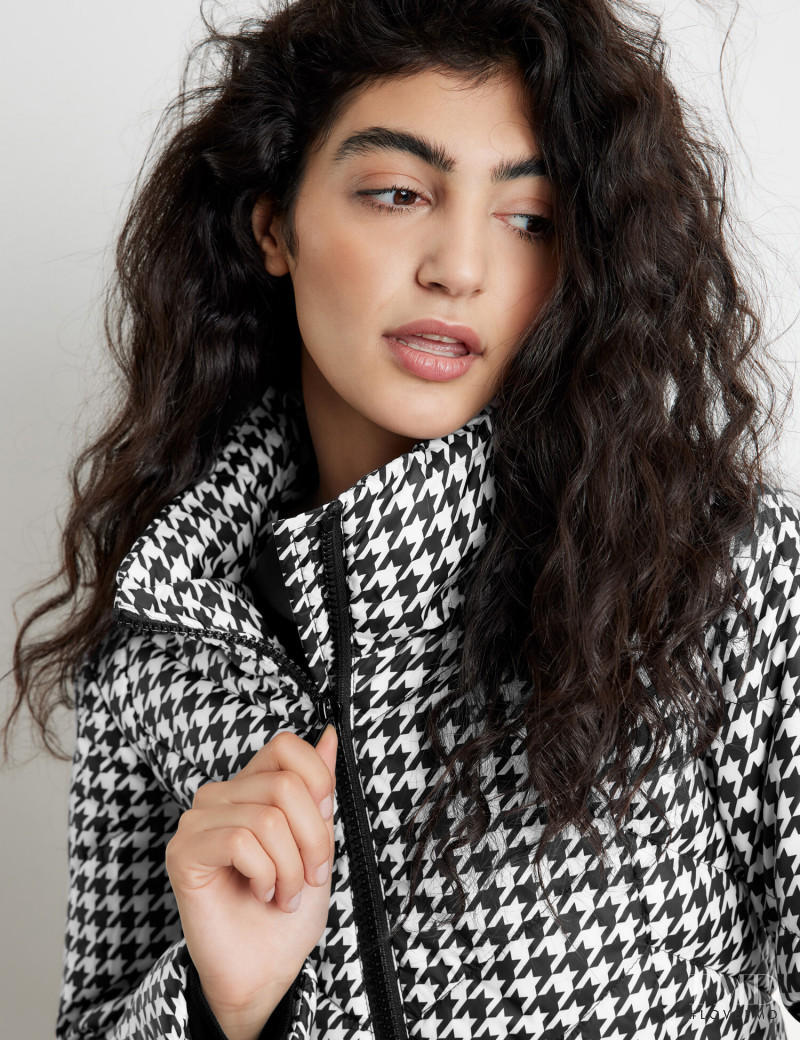 Soulin Omar featured in  the Taifun by Gerry Weber catalogue for Autumn/Winter 2021