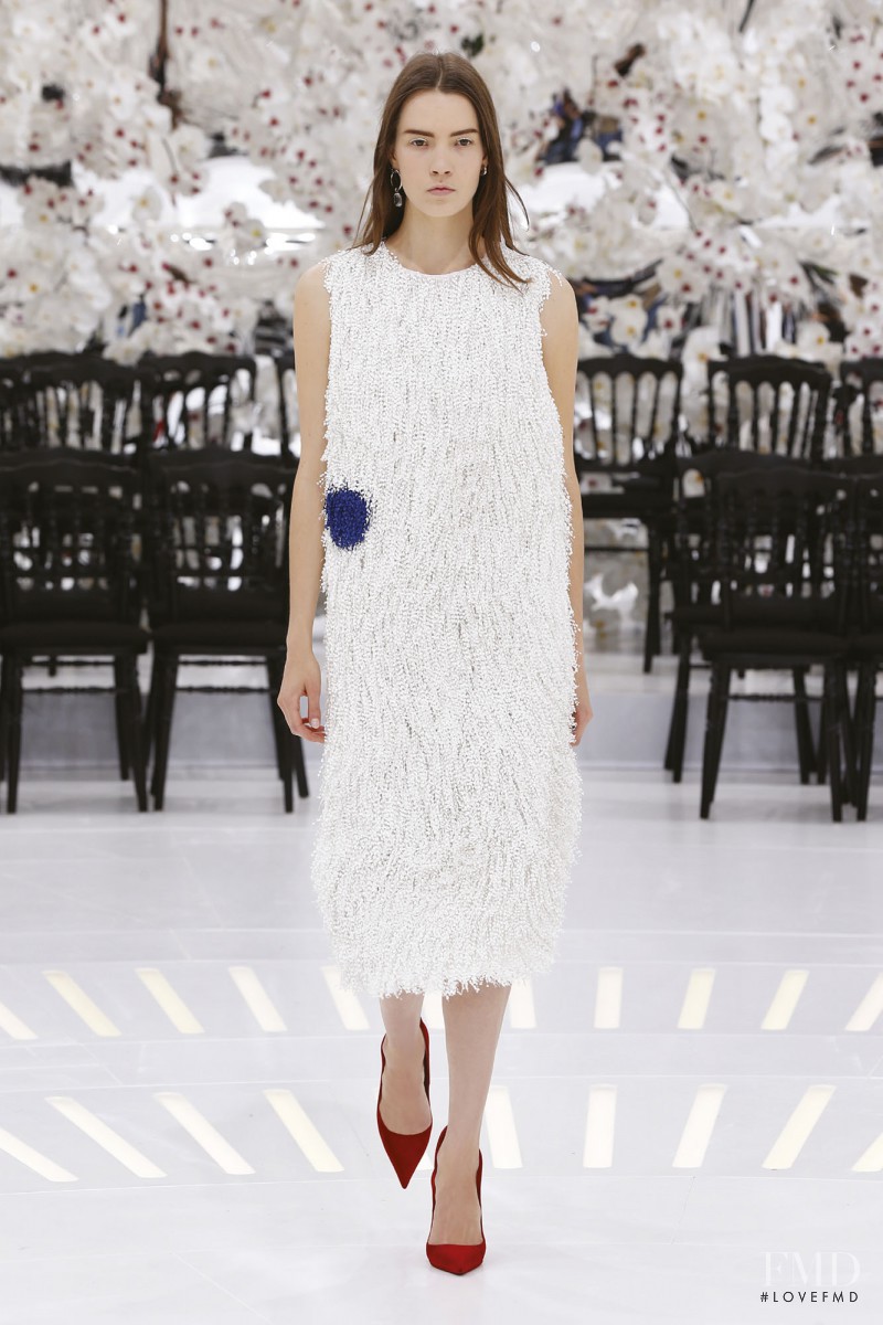 Taya Ermoshkina featured in  the Christian Dior Haute Couture fashion show for Autumn/Winter 2014