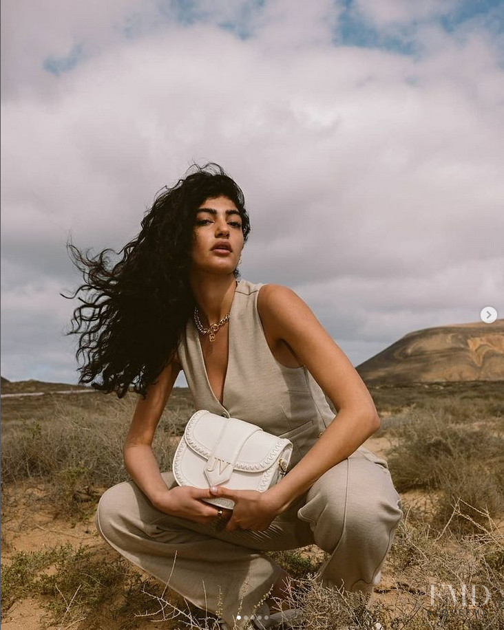 Soulin Omar featured in  the Josh V lookbook for Spring/Summer 2022